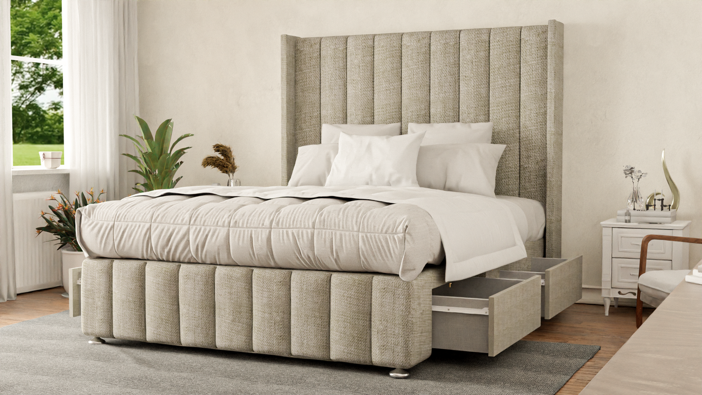 Cidra Wingback Divan Bed