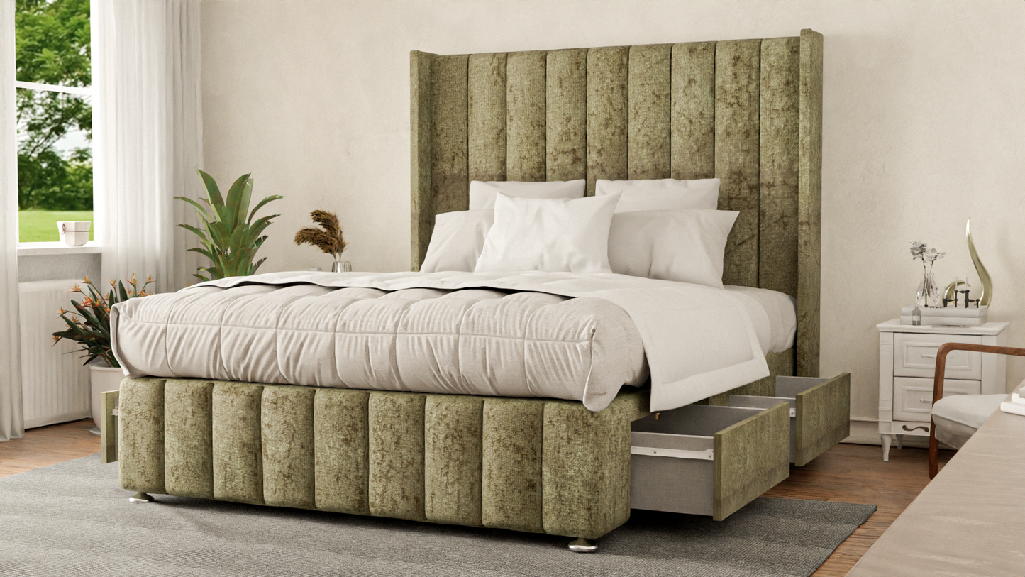 Cidra Wingback Divan Bed