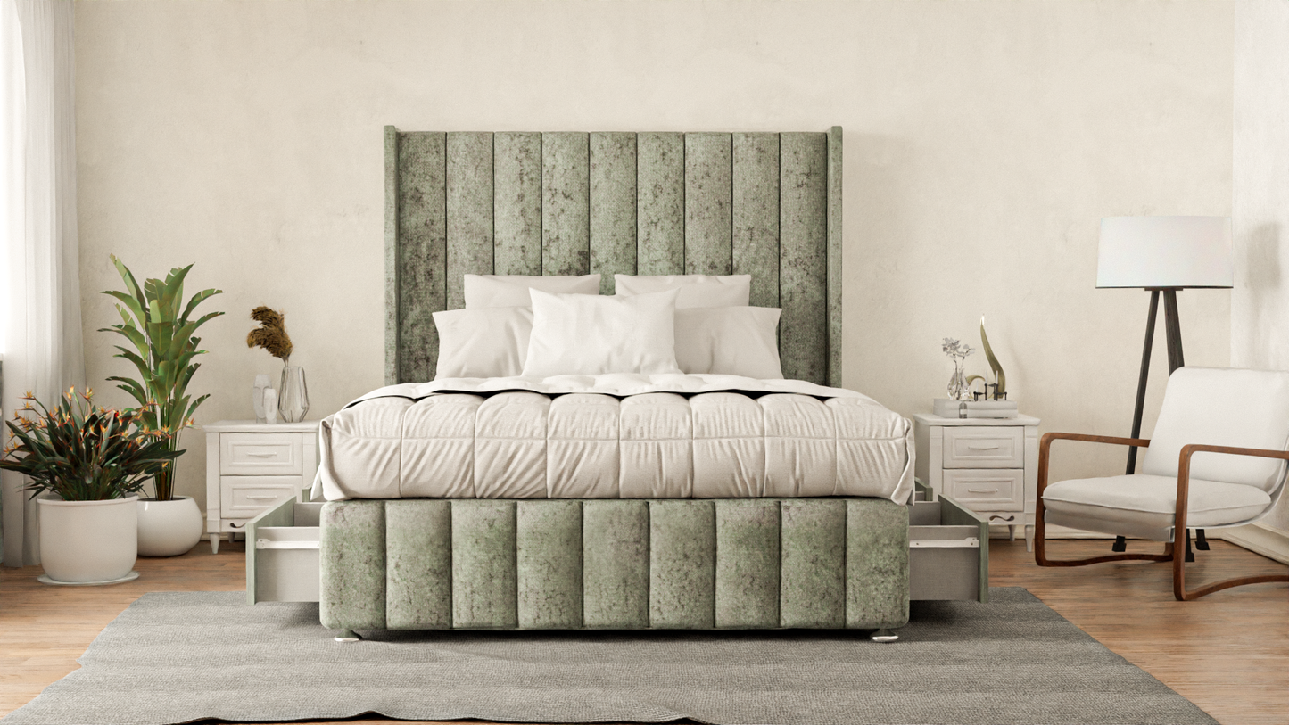 Cidra Wingback Divan Bed