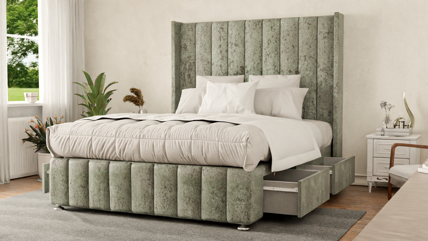 Cidra Wingback Divan Bed