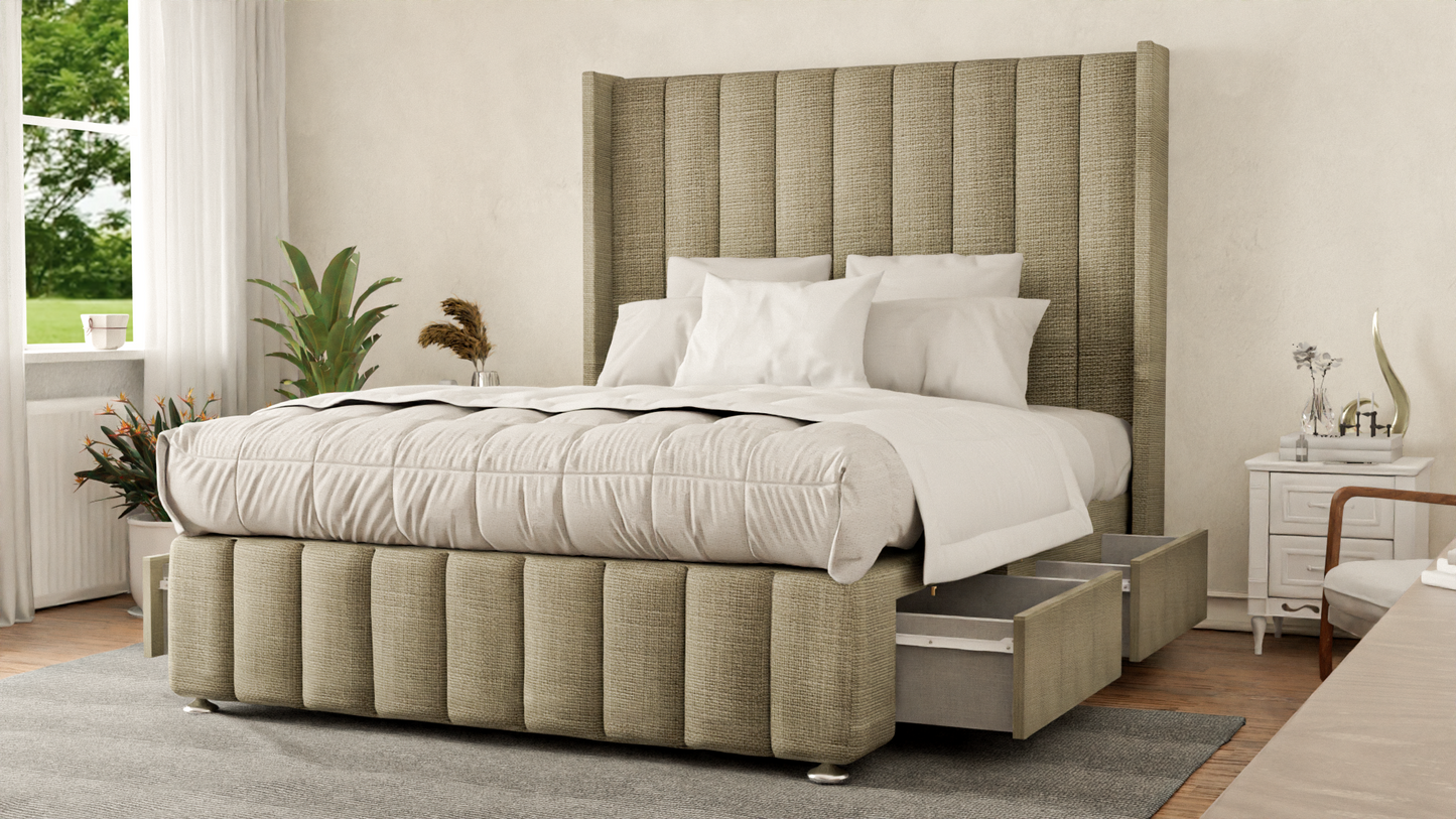 Cidra Wingback Divan Bed