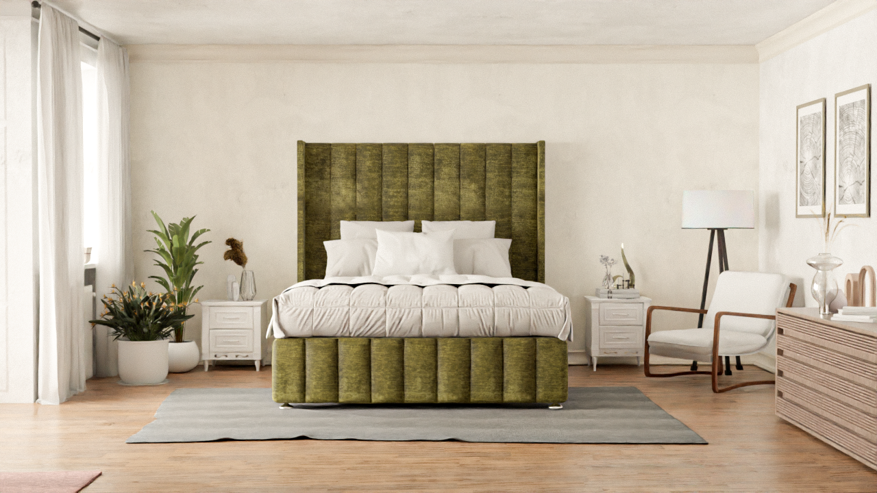 Cidra Wingback Divan Bed