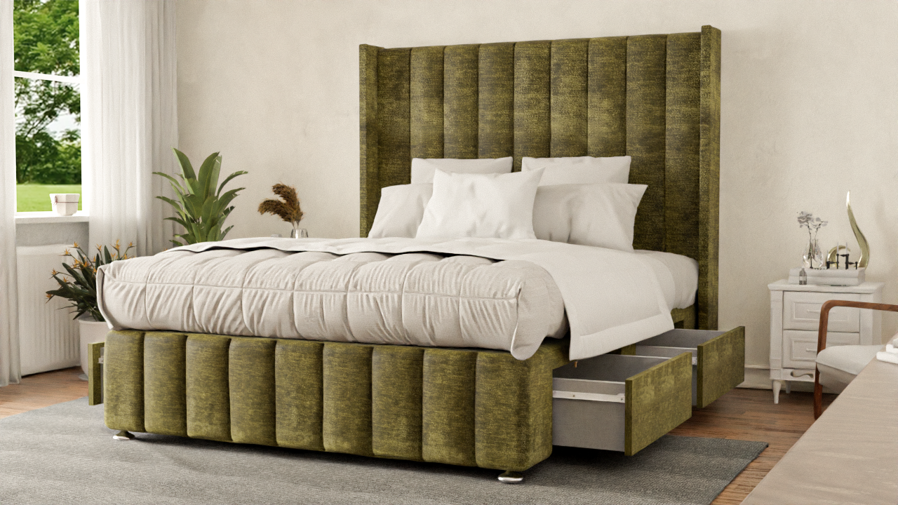 Cidra Wingback Divan Bed