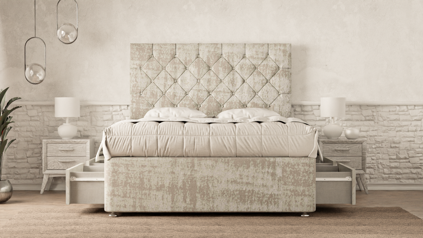 Seville Chesterfield Divan Bed