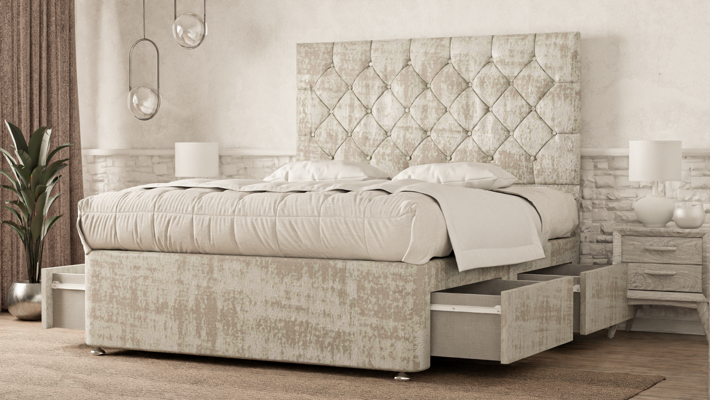Seville Chesterfield Divan Bed