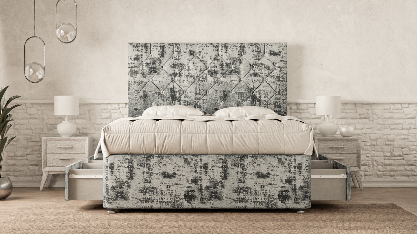 Seville Chesterfield Divan Bed