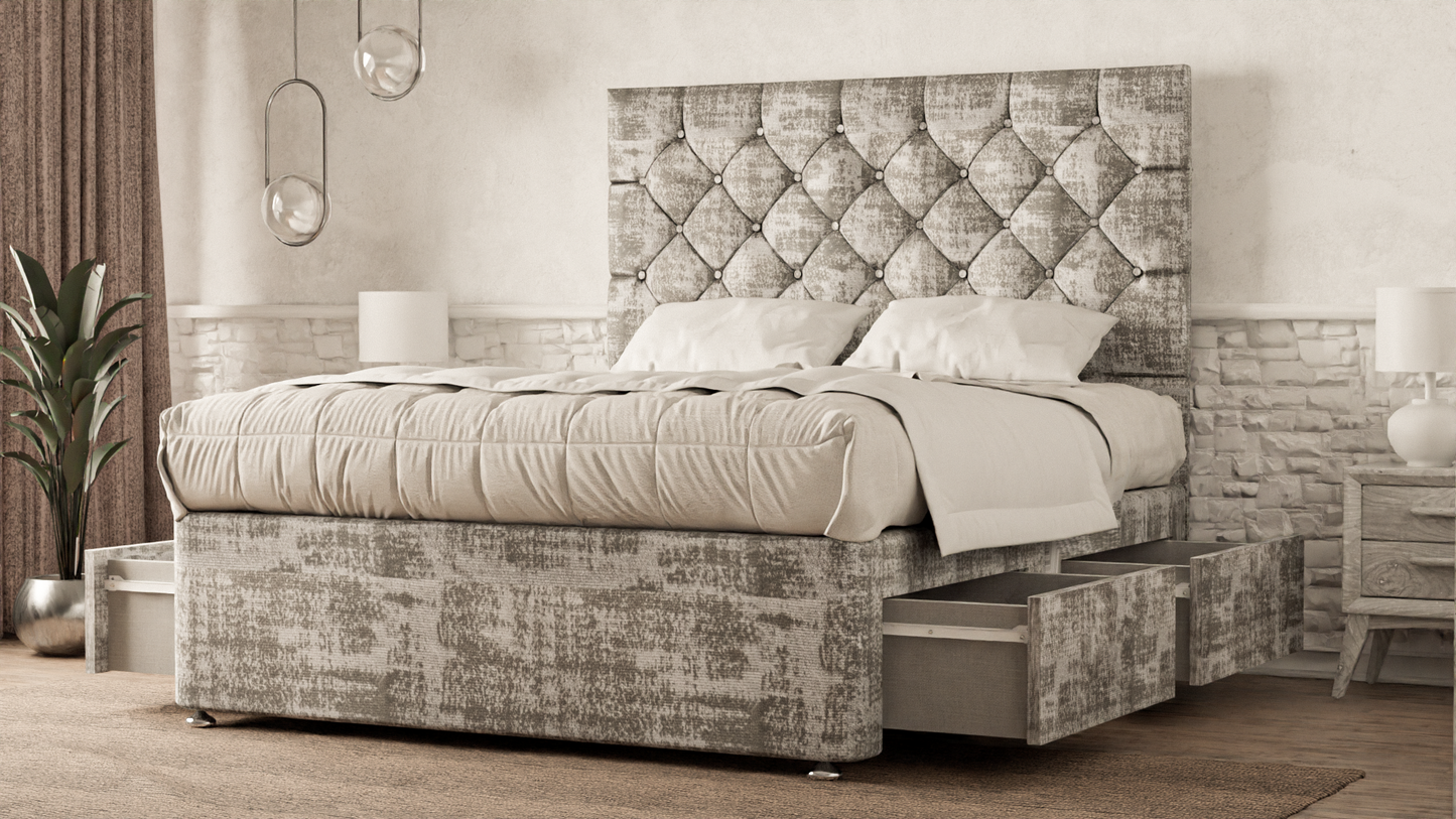 Seville Chesterfield Divan Bed