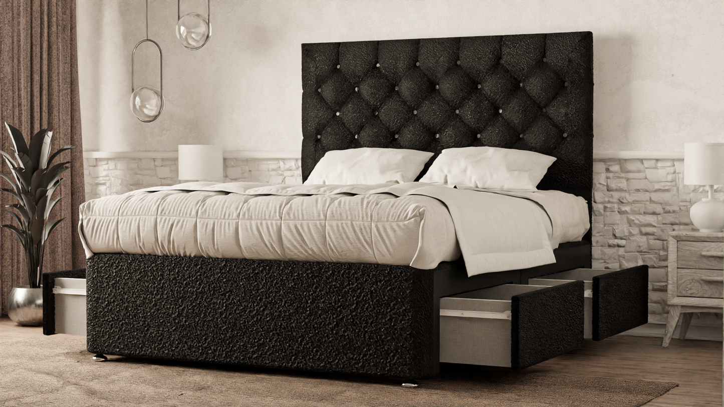Seville Chesterfield Divan Bed