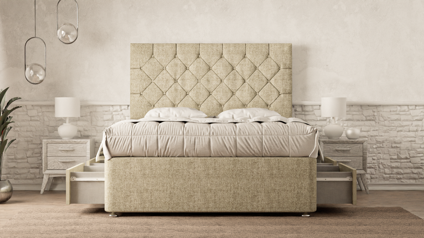 Seville Chesterfield Divan Bed