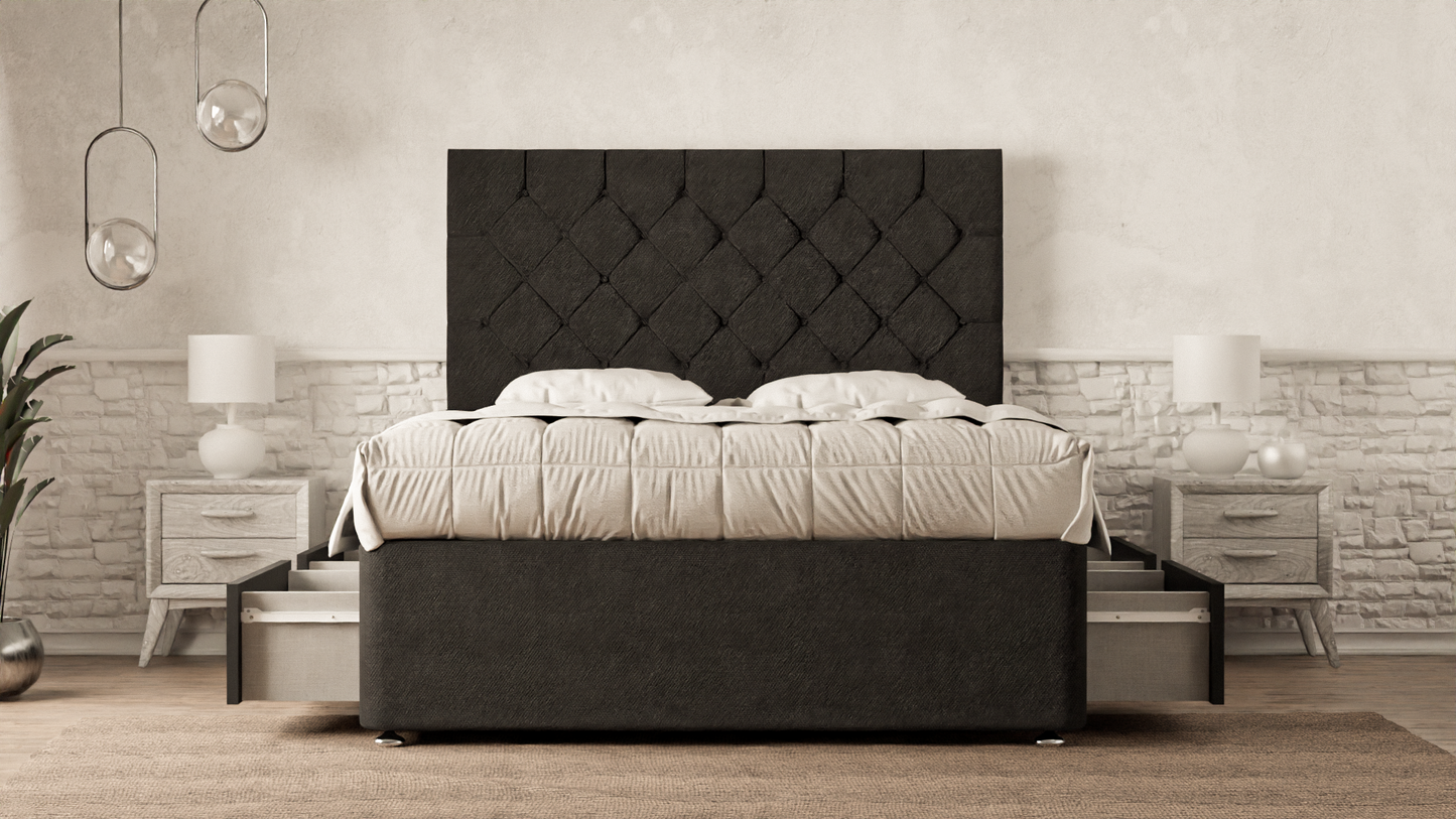 Seville Chesterfield Divan Bed