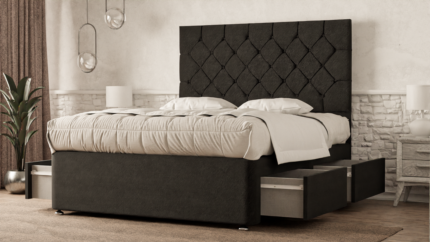 Seville Chesterfield Divan Bed