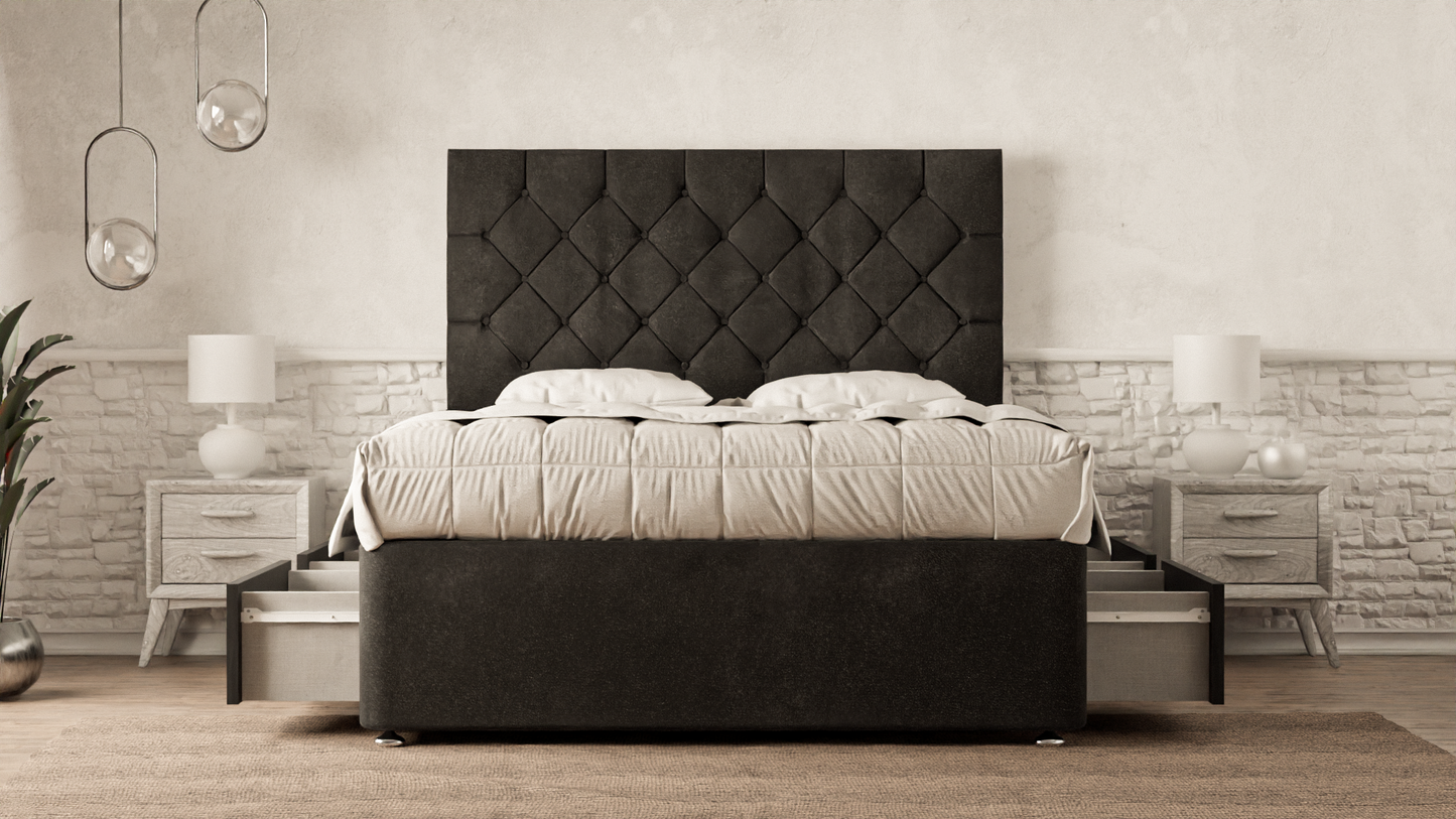 Seville Chesterfield Divan Bed