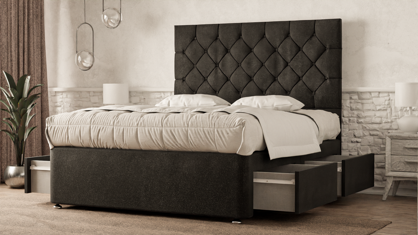 Seville Chesterfield Divan Bed