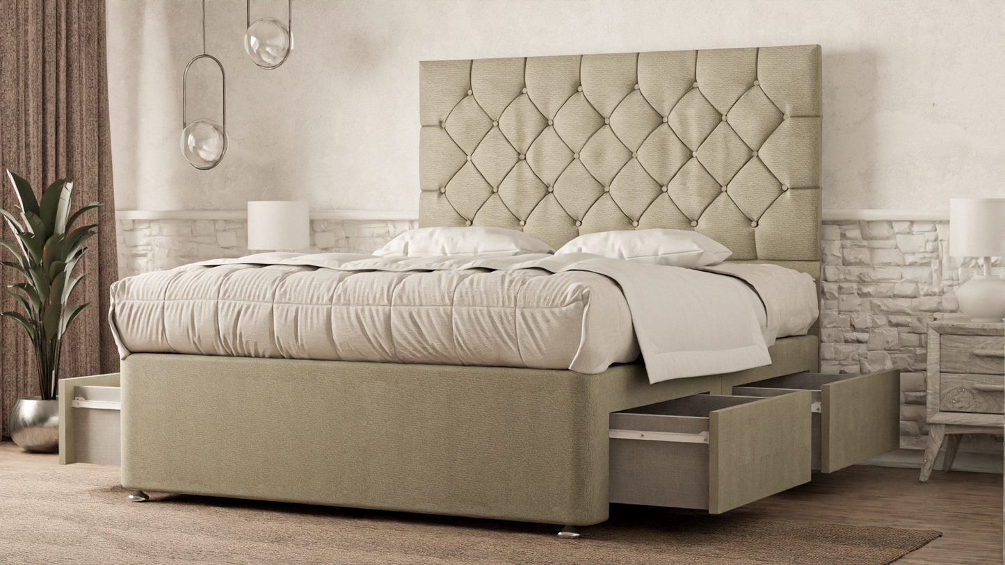 Seville Chesterfield Divan Bed