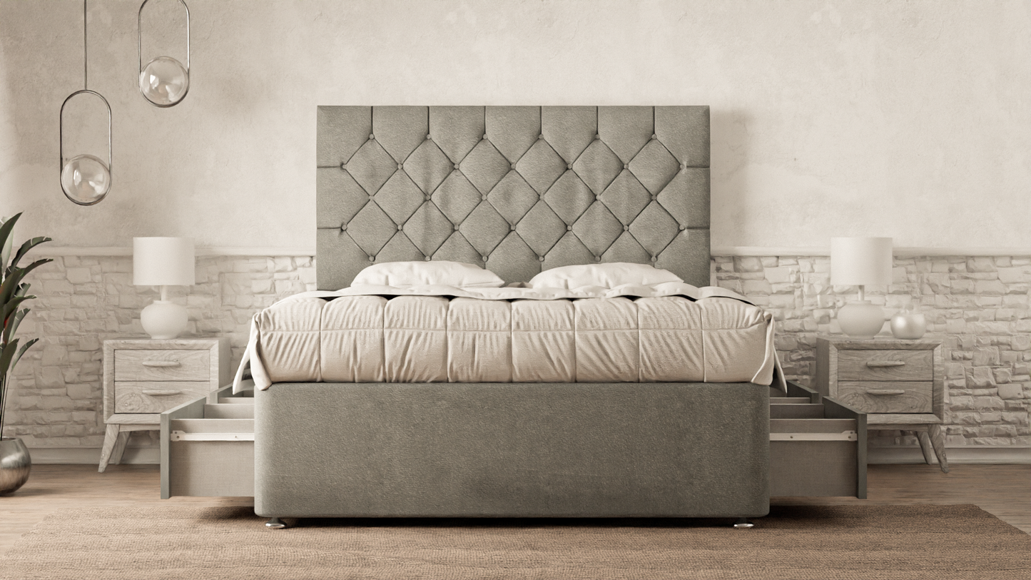 Seville Chesterfield Divan Bed
