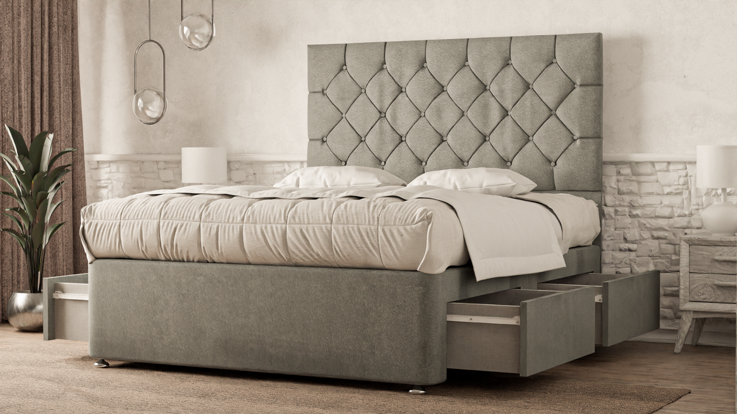 Seville Chesterfield Divan Bed