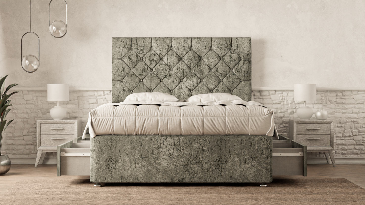 Seville Chesterfield Divan Bed