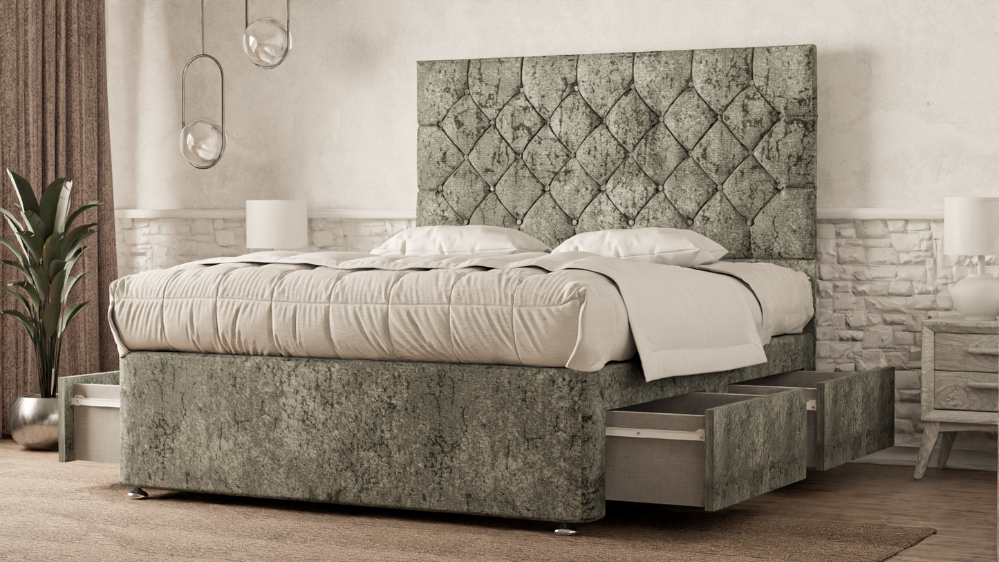 Seville Chesterfield Divan Bed