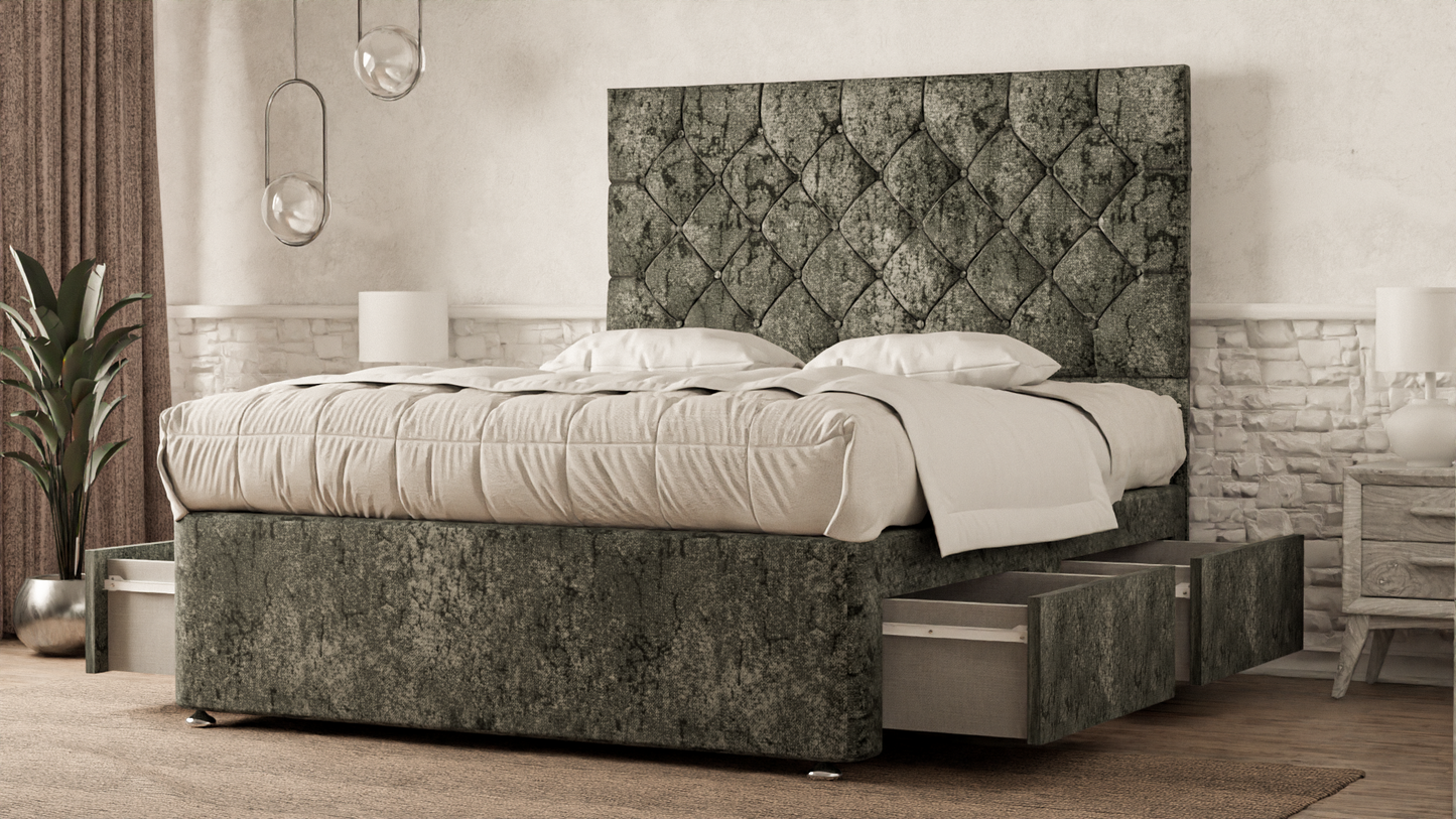 Seville Chesterfield Divan Bed