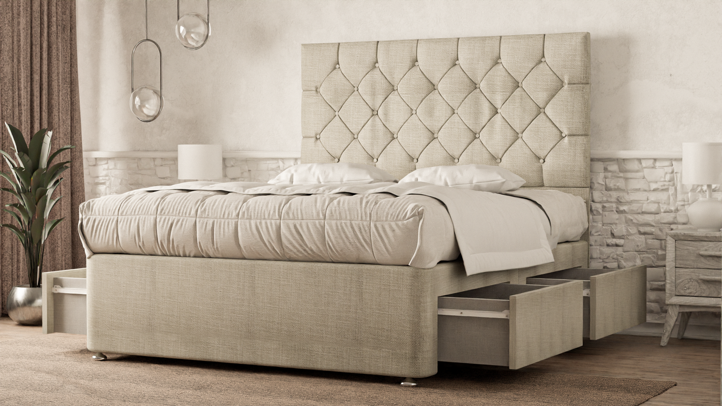 Seville Chesterfield Divan Bed