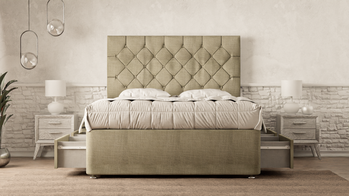 Seville Chesterfield Divan Bed