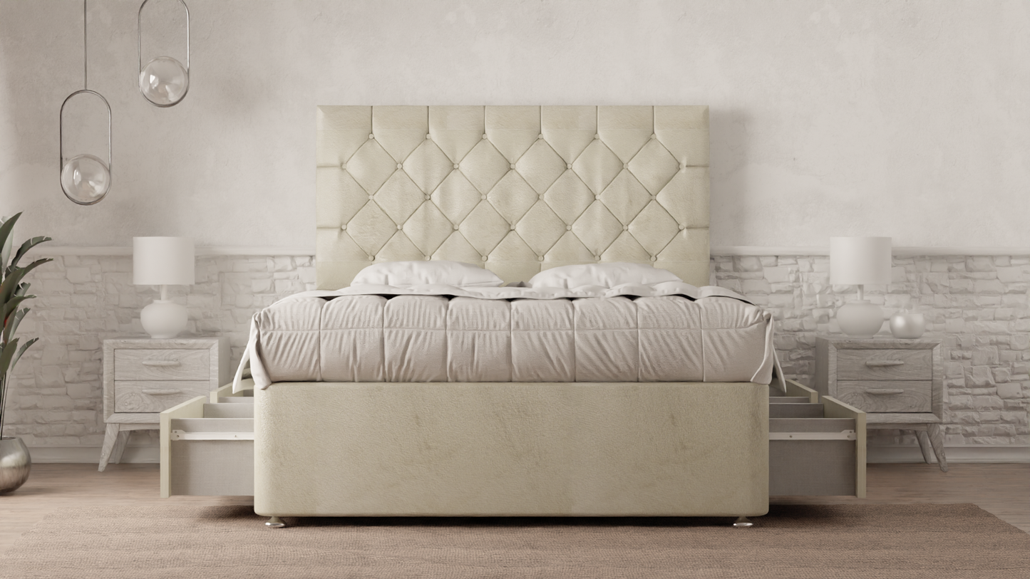 Seville Chesterfield Divan Bed