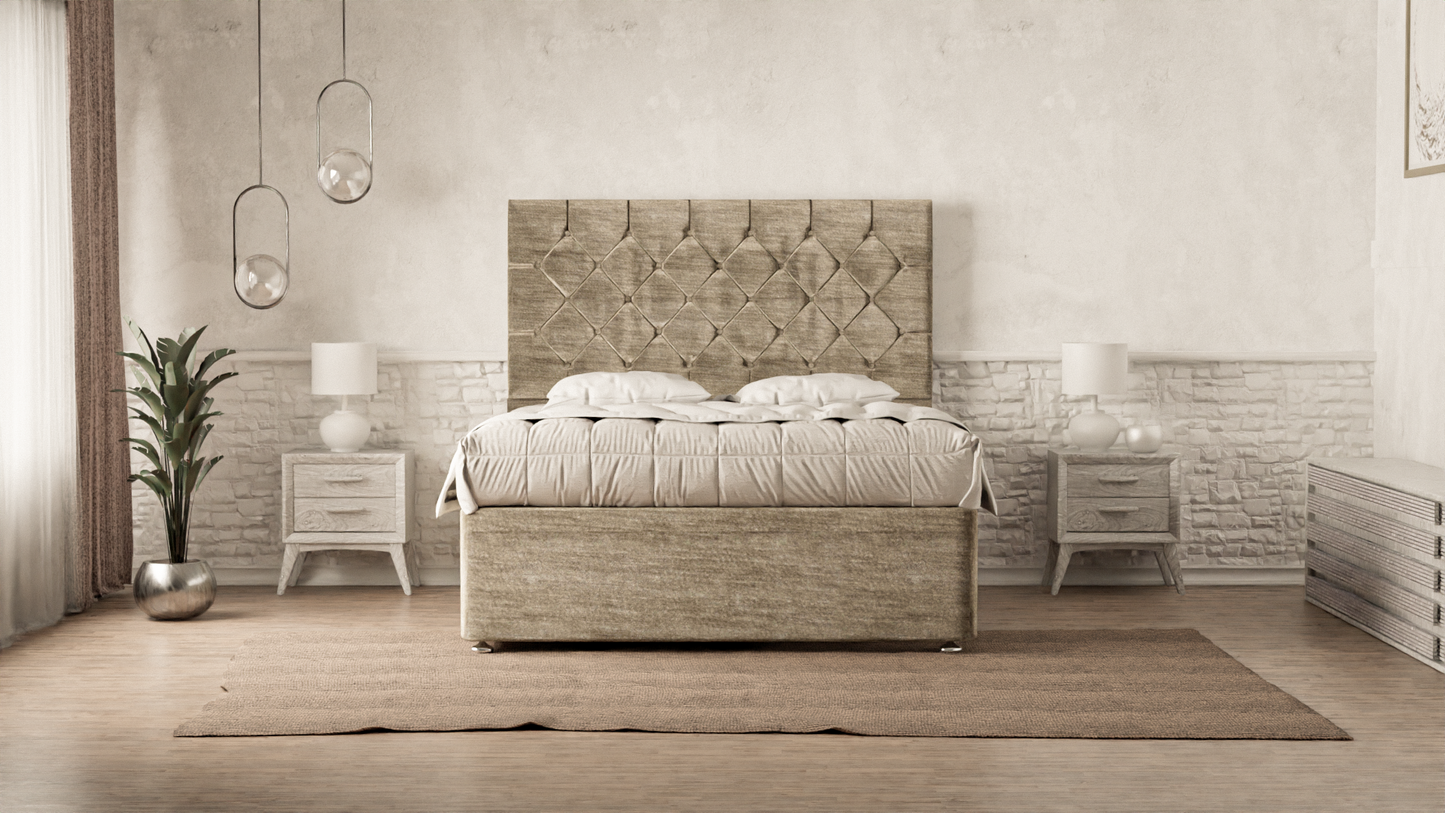 Seville Chesterfield Divan Bed