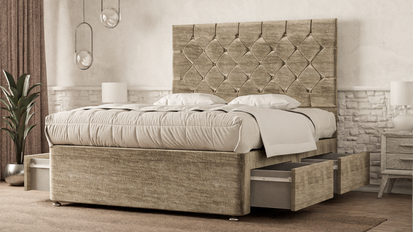 Seville Chesterfield Divan Bed
