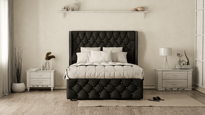 Monaco Wingback Divan Bed