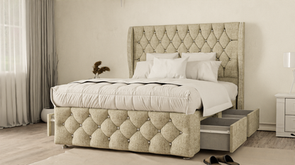 Monaco Wingback Divan Bed