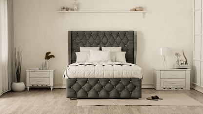Monaco Wingback Divan Bed