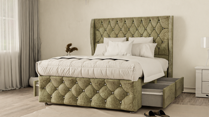 Monaco Wingback Divan Bed