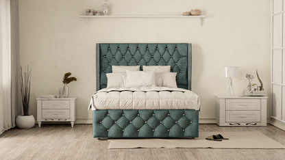 Monaco Wingback Divan Bed