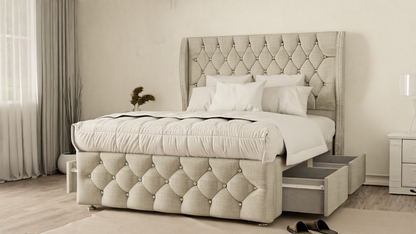 Monaco Wingback Divan Bed